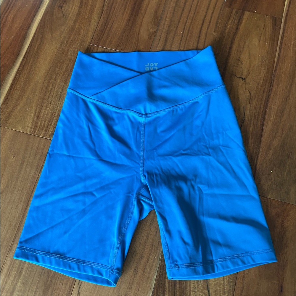 Teal Joy Lab bike shorts
